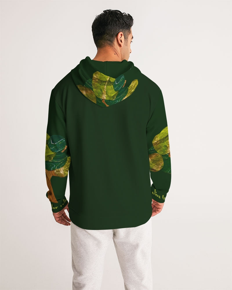 The Olive Tree is the Color of Peace T shirt Men's All-Over Print Hoodie