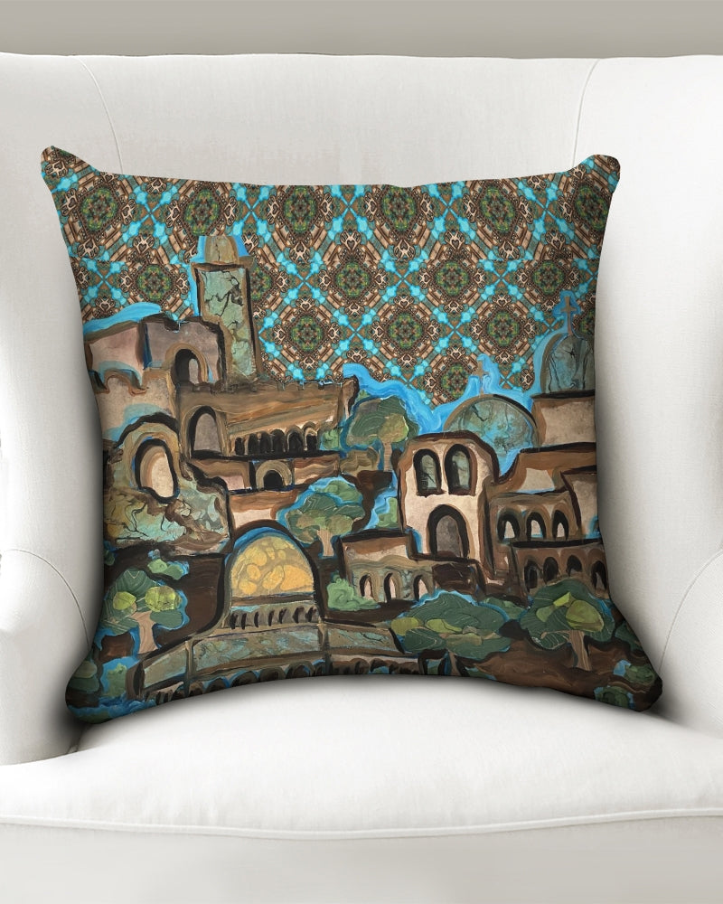 Prayers for Peace Throw Pillow Case 18"x18"