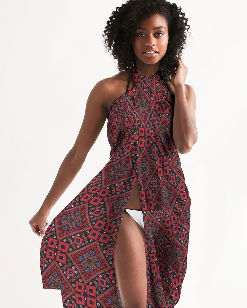 Palestinian @ Heart All-Over Print Swim Cover Up