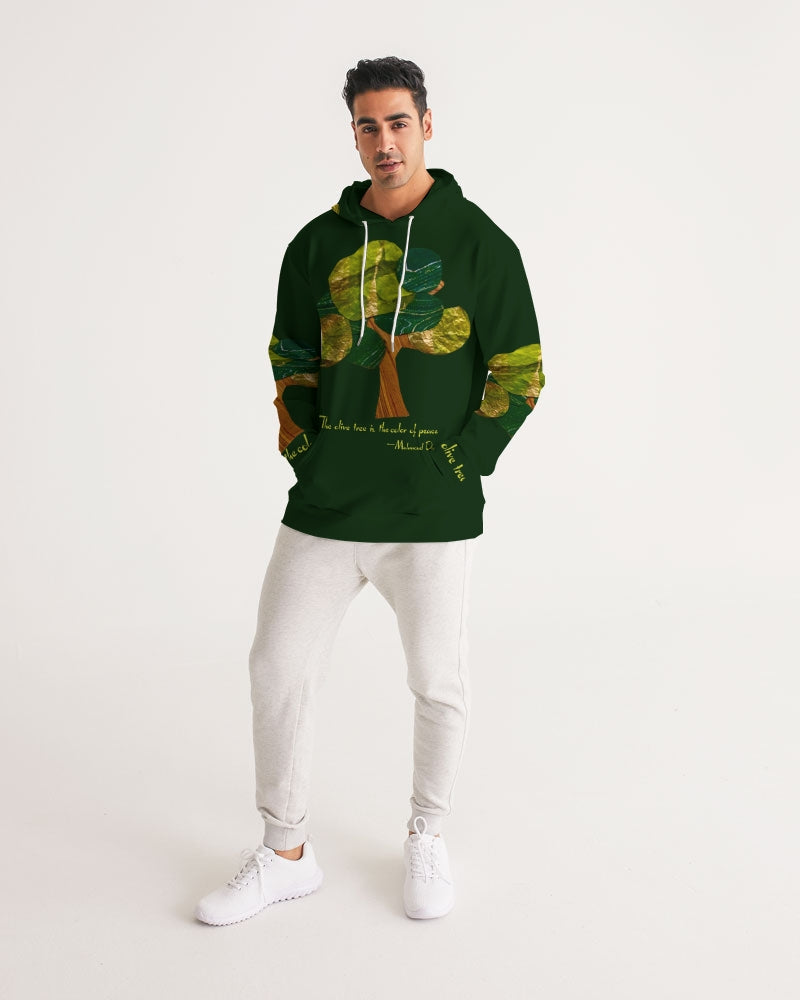 The Olive Tree is the Color of Peace T shirt Men's All-Over Print Hoodie