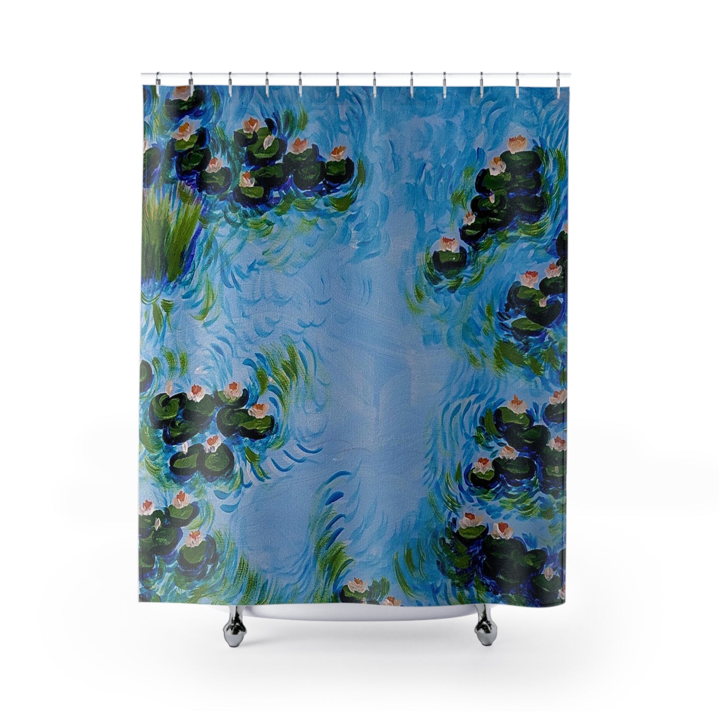 Water Lillies Shower Curtain