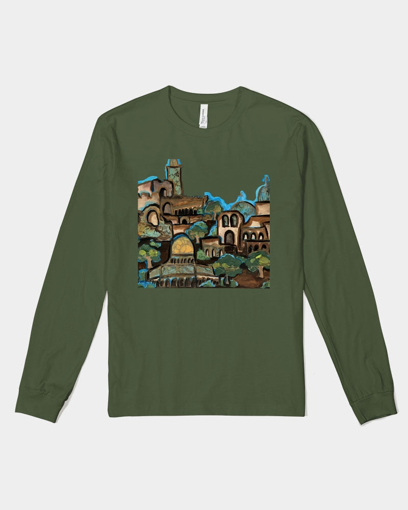 Prayers for Peace Unisex Jersey Long Sleeve Tee | Bella + Canvas