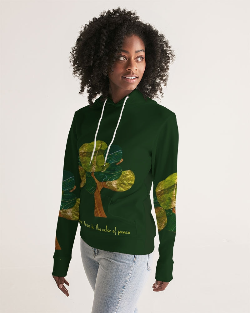 The Olive Tree is the Color of Peace T shirt Women's All-Over Print Hoodie