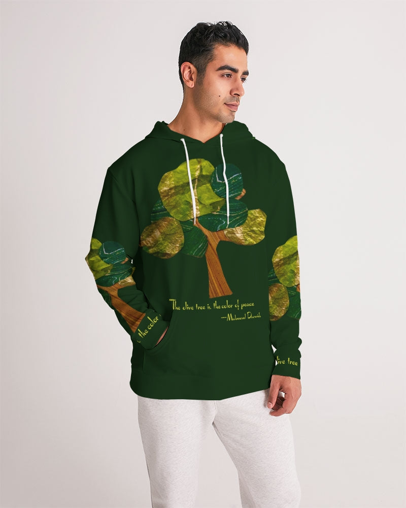 The Olive Tree is the Color of Peace T shirt Men's All-Over Print Hoodie