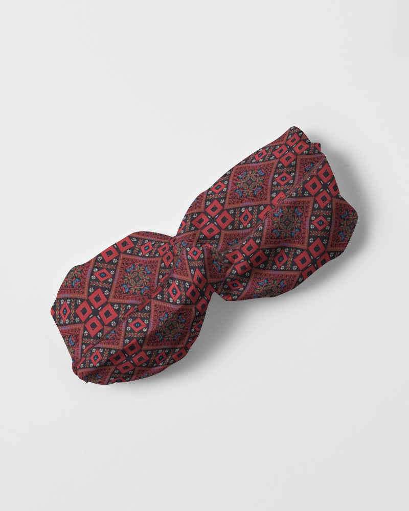 Palestinian @ Heart Twist Knot Headband Set