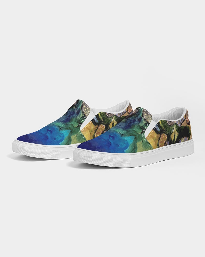 Mushrooms are Magic! Women's Slip-On Canvas Shoe