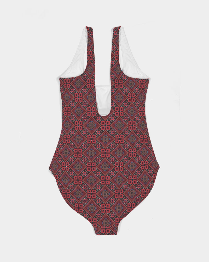 Palestinian @ Heart Women's All-Over Print One-Piece Swimsuit