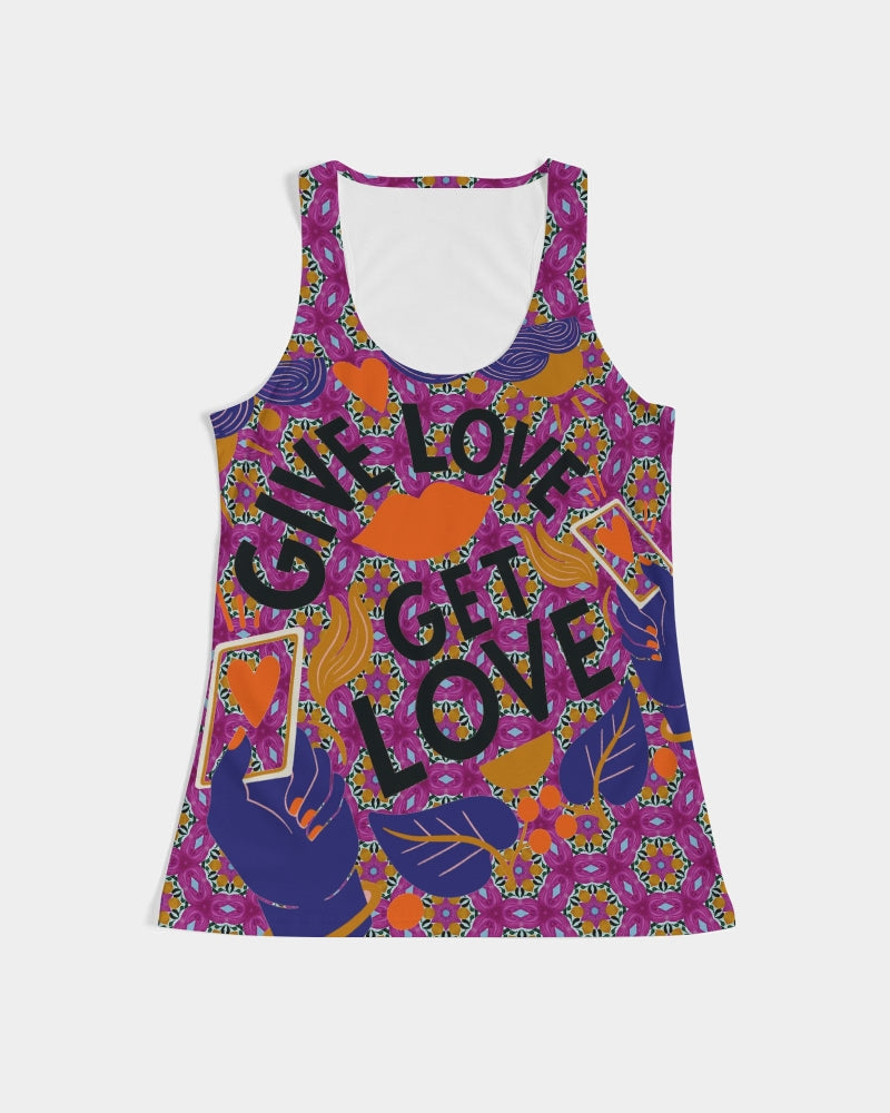 Give Love Women's All-Over Print Tank