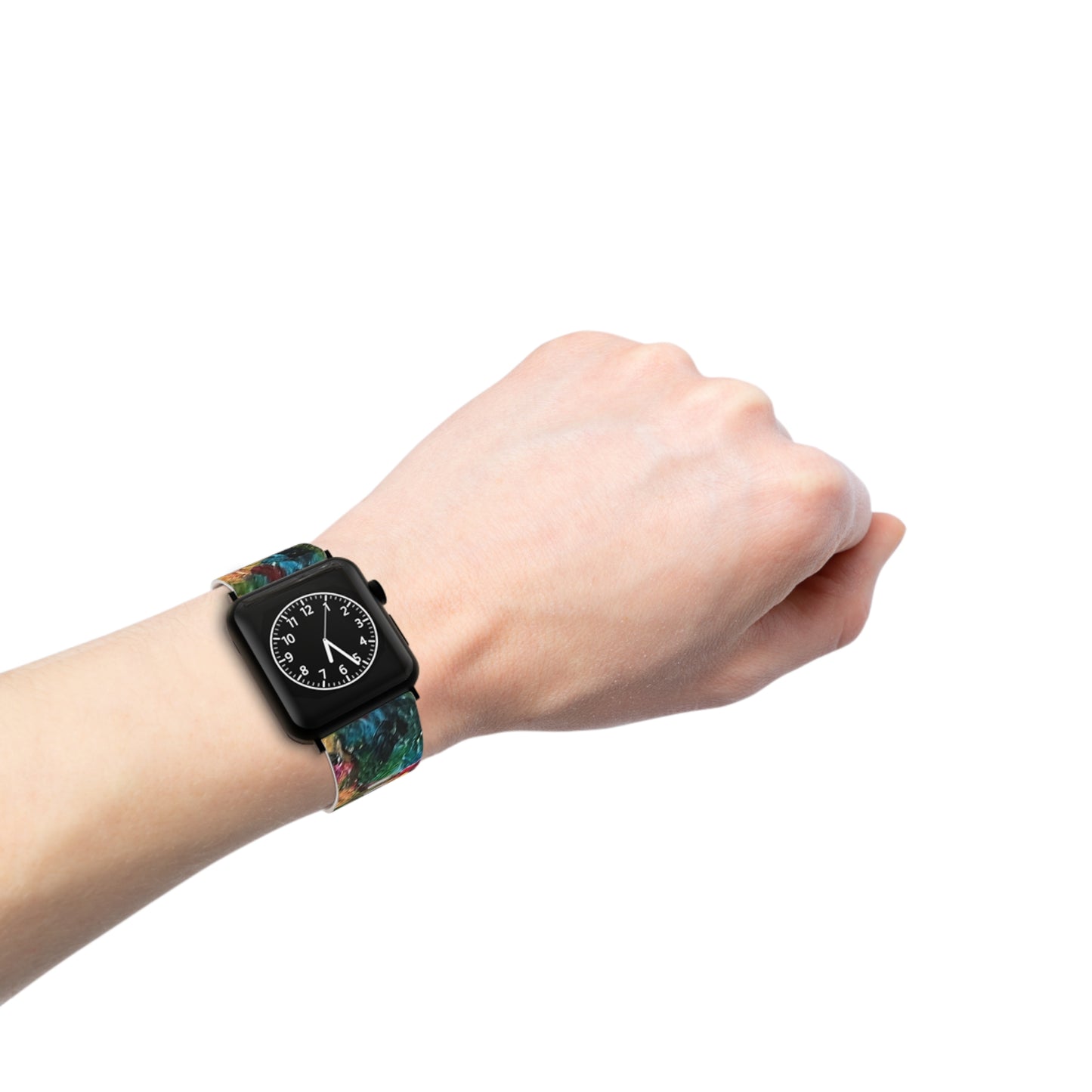 Abstract Brushstrokes Watch Band for Apple Watch