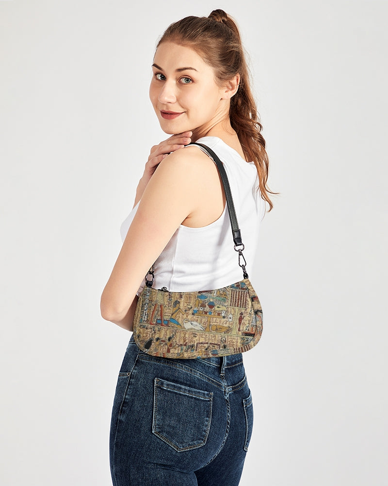 Walk like an Egyptian Petite Canvas Pouch