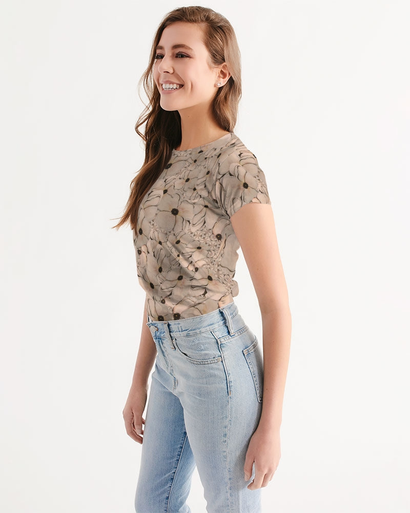 Blossoms Women's All-Over Print Tee