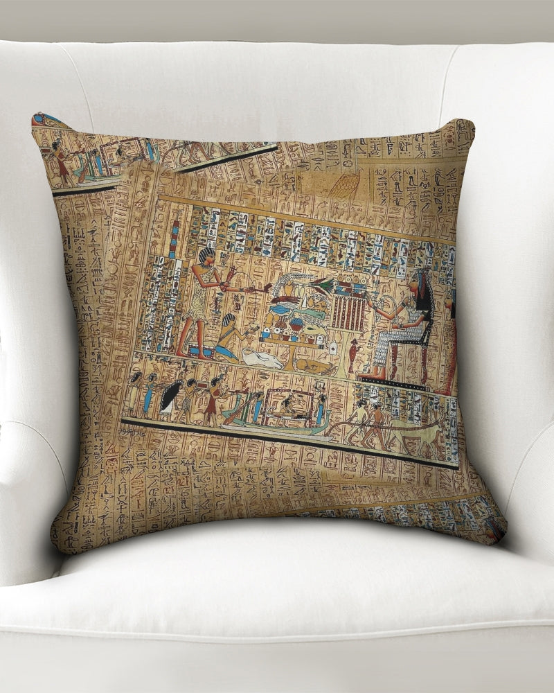 Walk like an Egyptian Throw Pillow Case 18"x18"