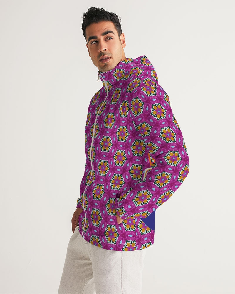Give Love Men's All-Over Print Windbreaker
