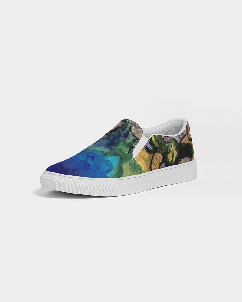Mushrooms are Magic! Women's Slip-On Canvas Shoe