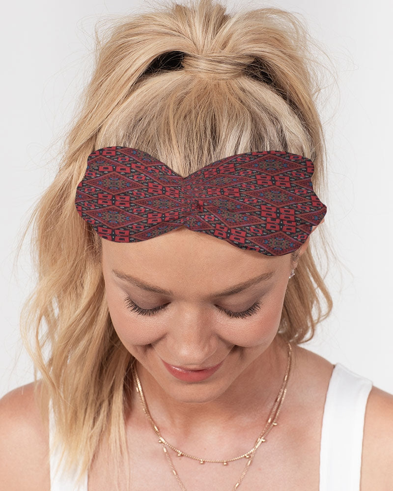 Palestinian @ Heart Twist Knot Headband Set