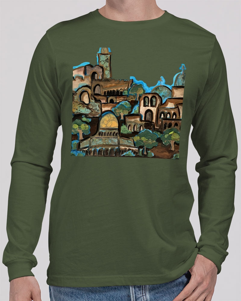 Prayers for Peace Unisex Jersey Long Sleeve Tee | Bella + Canvas