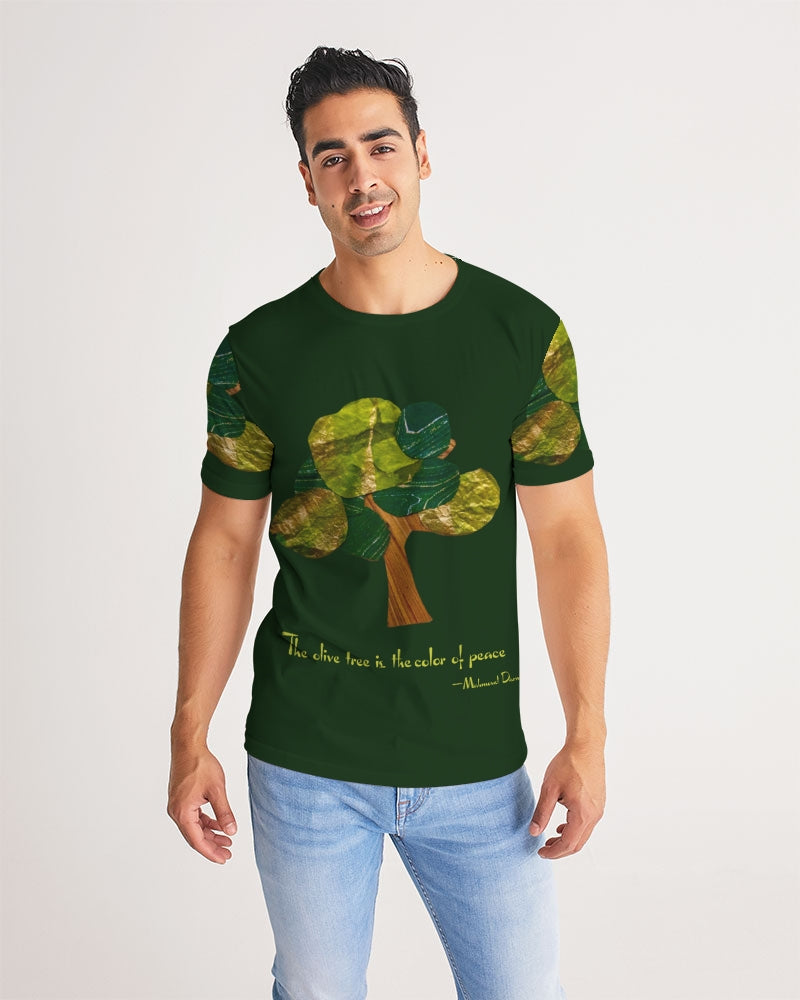 The Olive Tree is the Color of Peace T shirt Men's All-Over Print Tee