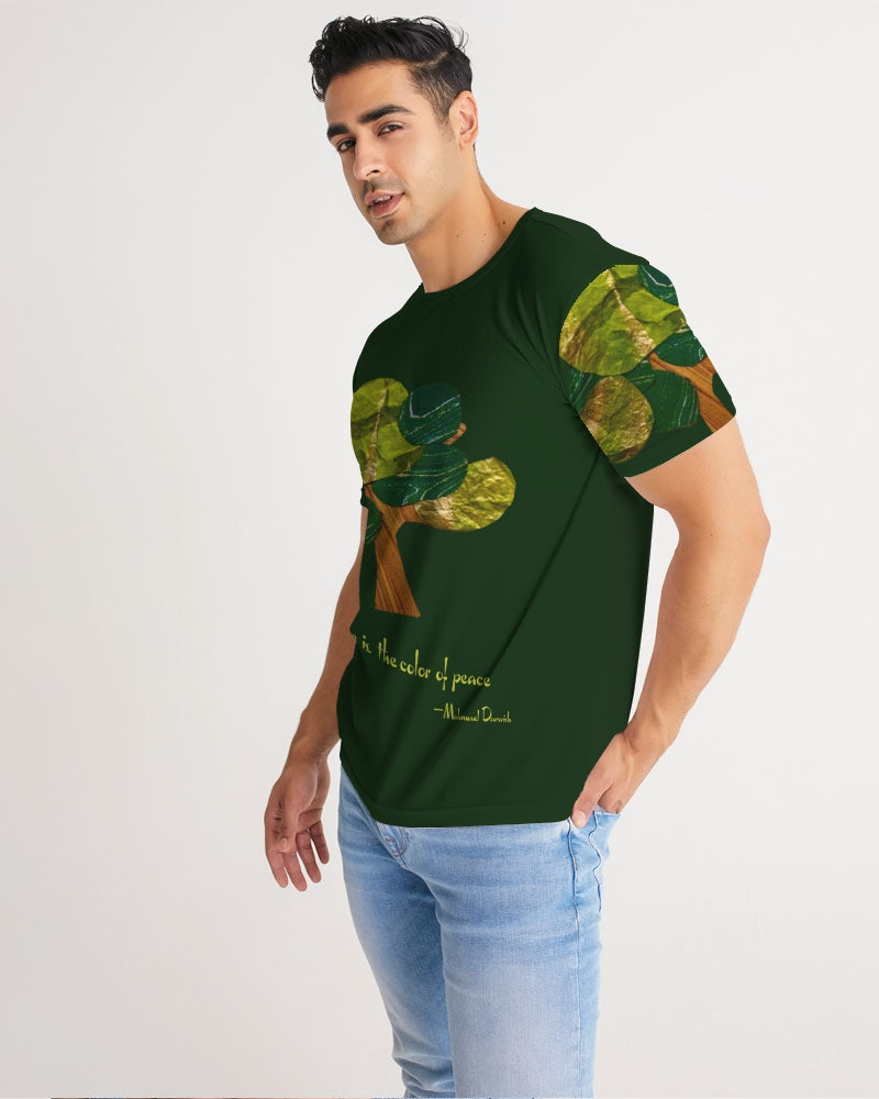 The Olive Tree is the Color of Peace T shirt Men's All-Over Print Tee
