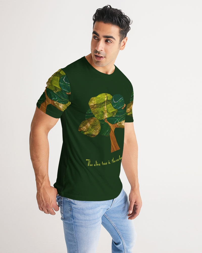 The Olive Tree is the Color of Peace T shirt Men's All-Over Print Tee