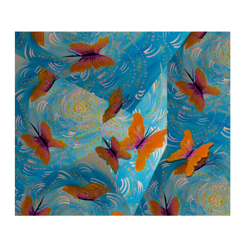 Baby Butterflies Bib