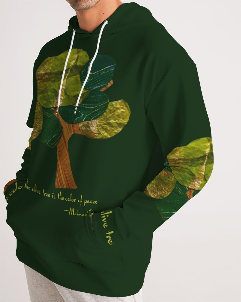 The Olive Tree is the Color of Peace T shirt Men's All-Over Print Hoodie