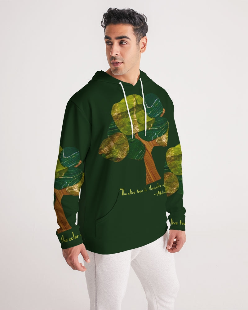 The Olive Tree is the Color of Peace T shirt Men's All-Over Print Hoodie