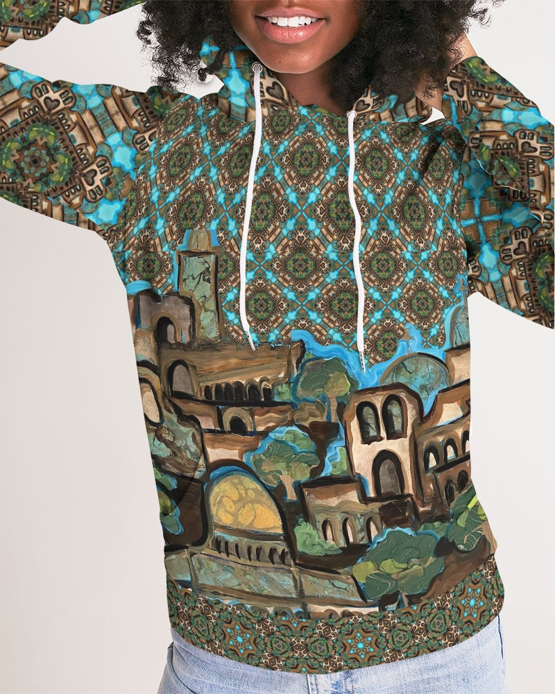 Prayers for Peace Women's All-Over Print Hoodie