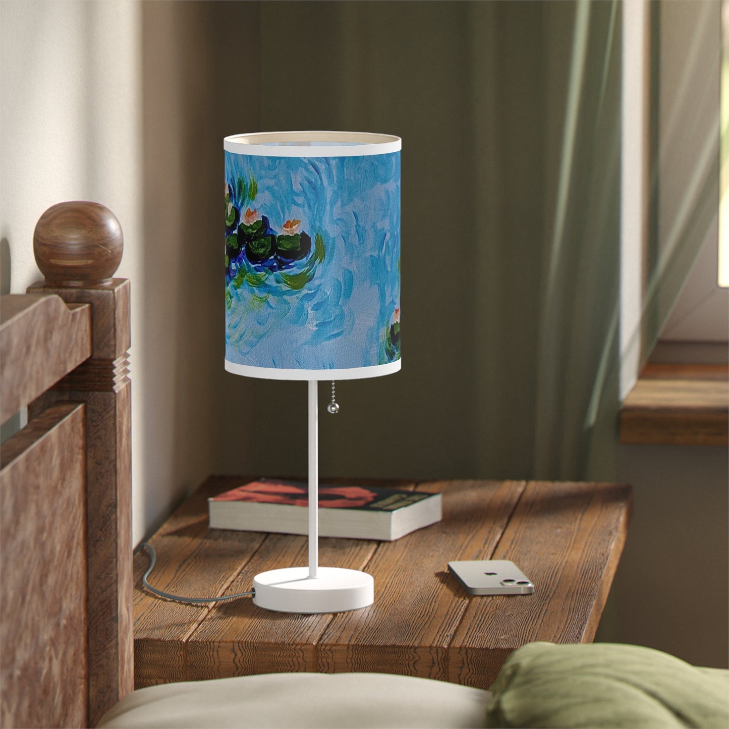 Water Lillies Lamp, US|CA plug