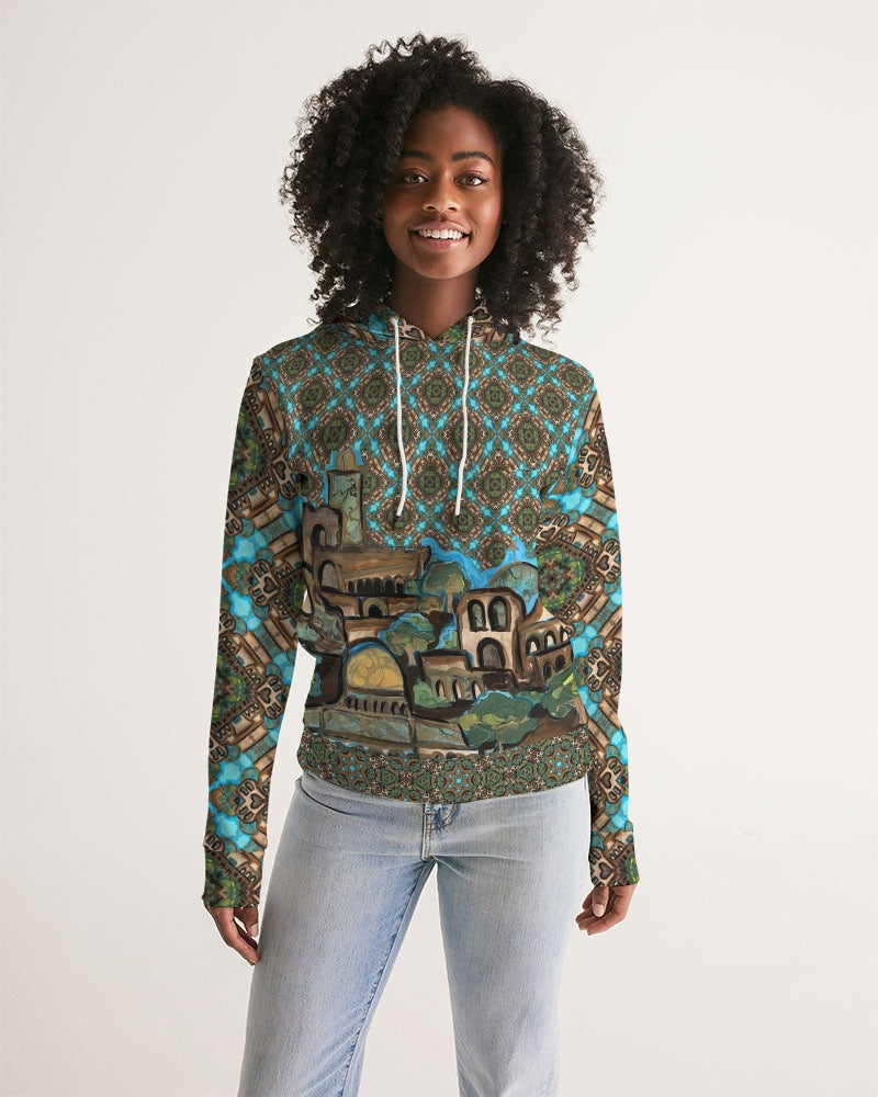 Prayers for Peace Women's All-Over Print Hoodie