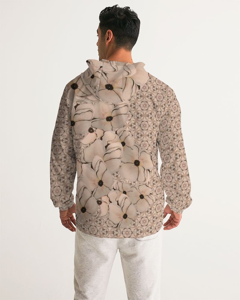 Blossoms Men's All-Over Print Windbreaker