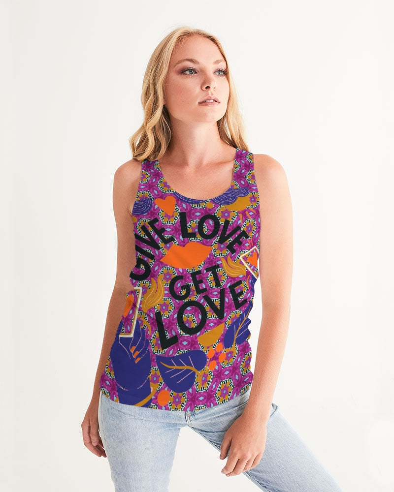 Give Love Women's All-Over Print Tank