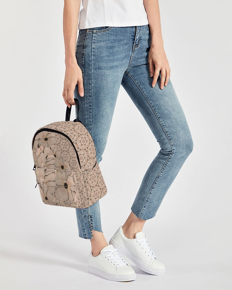 Blossoms Mini Canvas Backpack