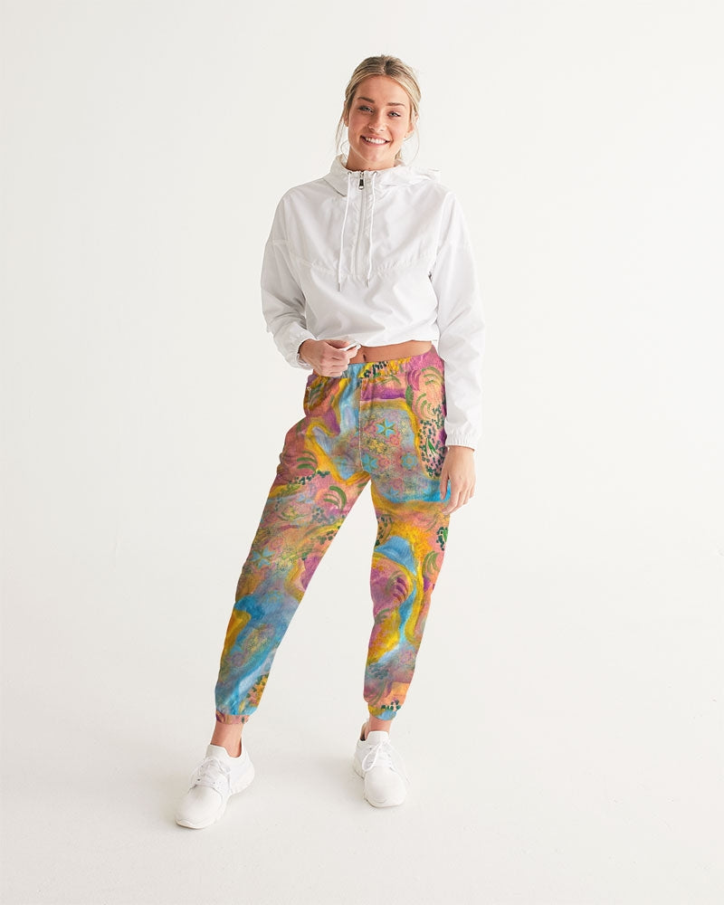 Around the world Women's All-Over Print Track Pants