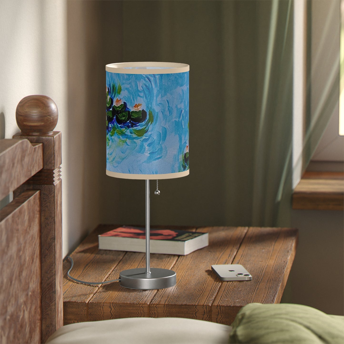 Water Lillies Lamp, US|CA plug