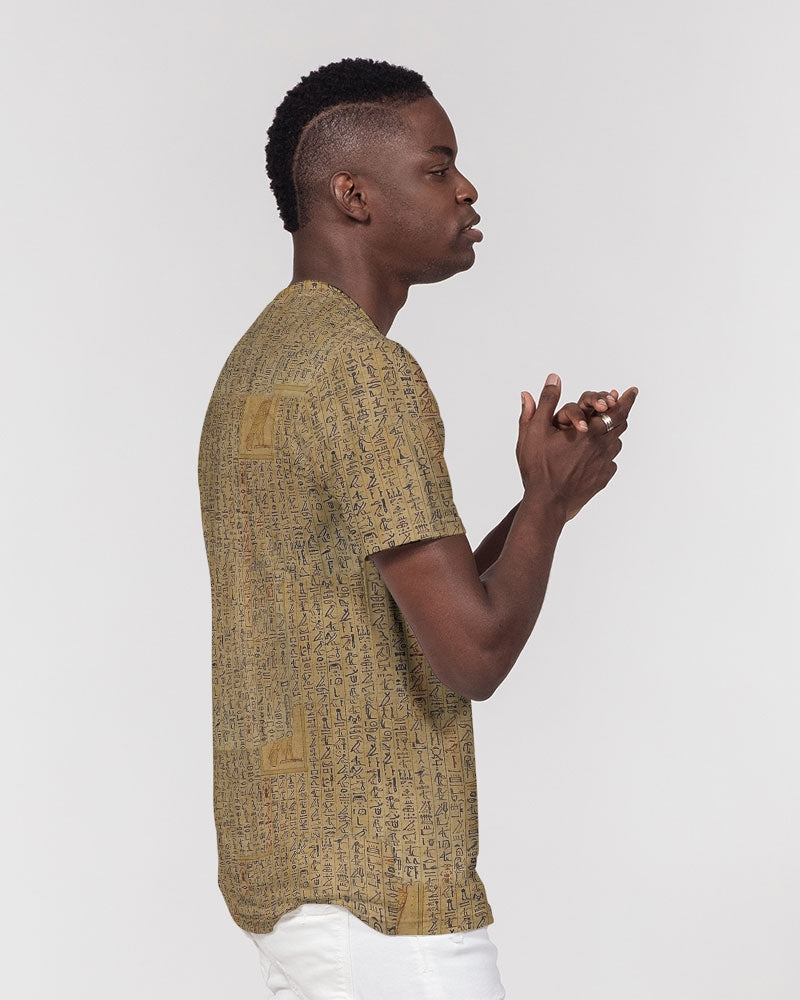 Walk like an Egyptian Men's All-Over Print Pocket Tee