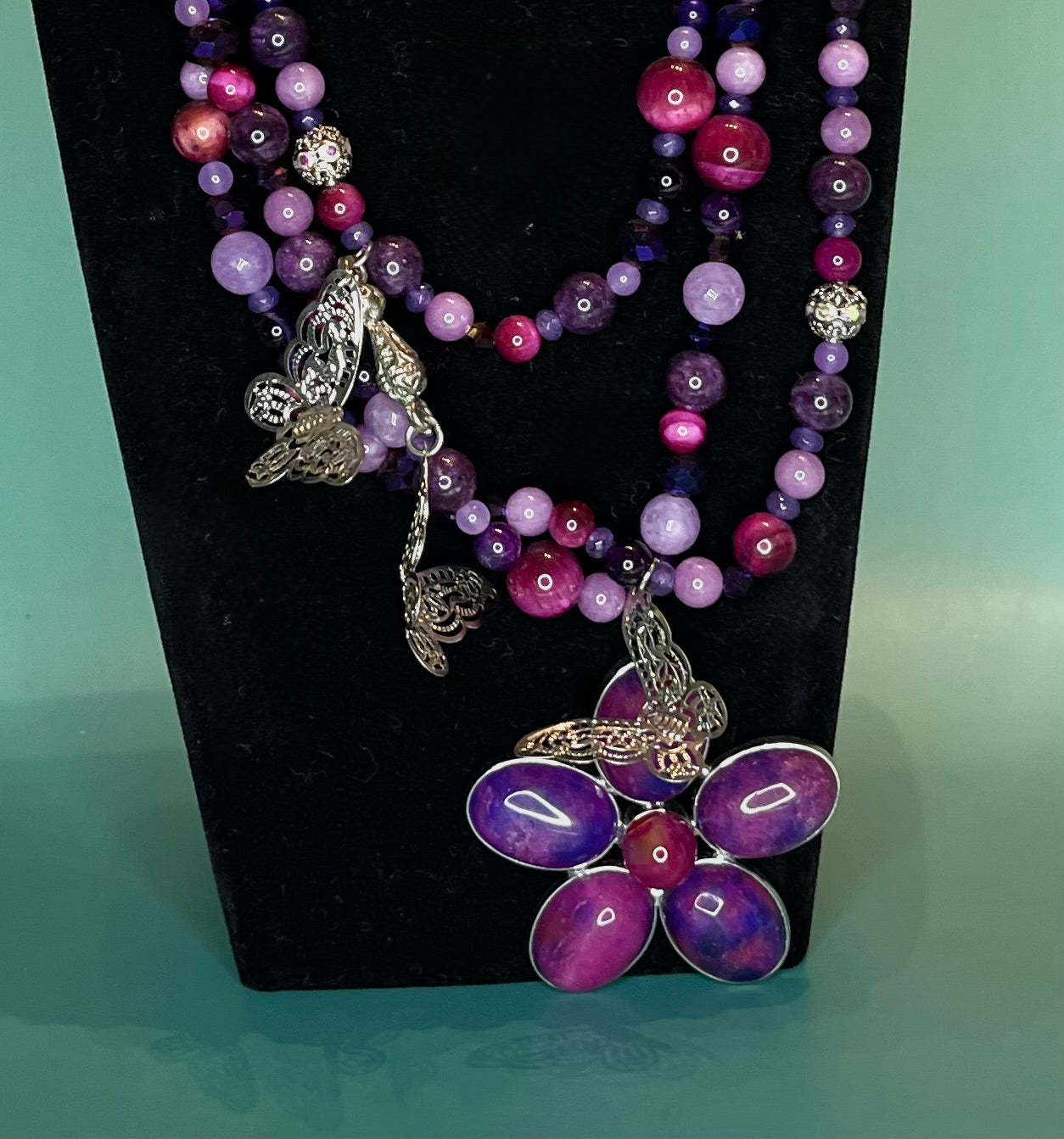 Flutter and Bloom Necklace