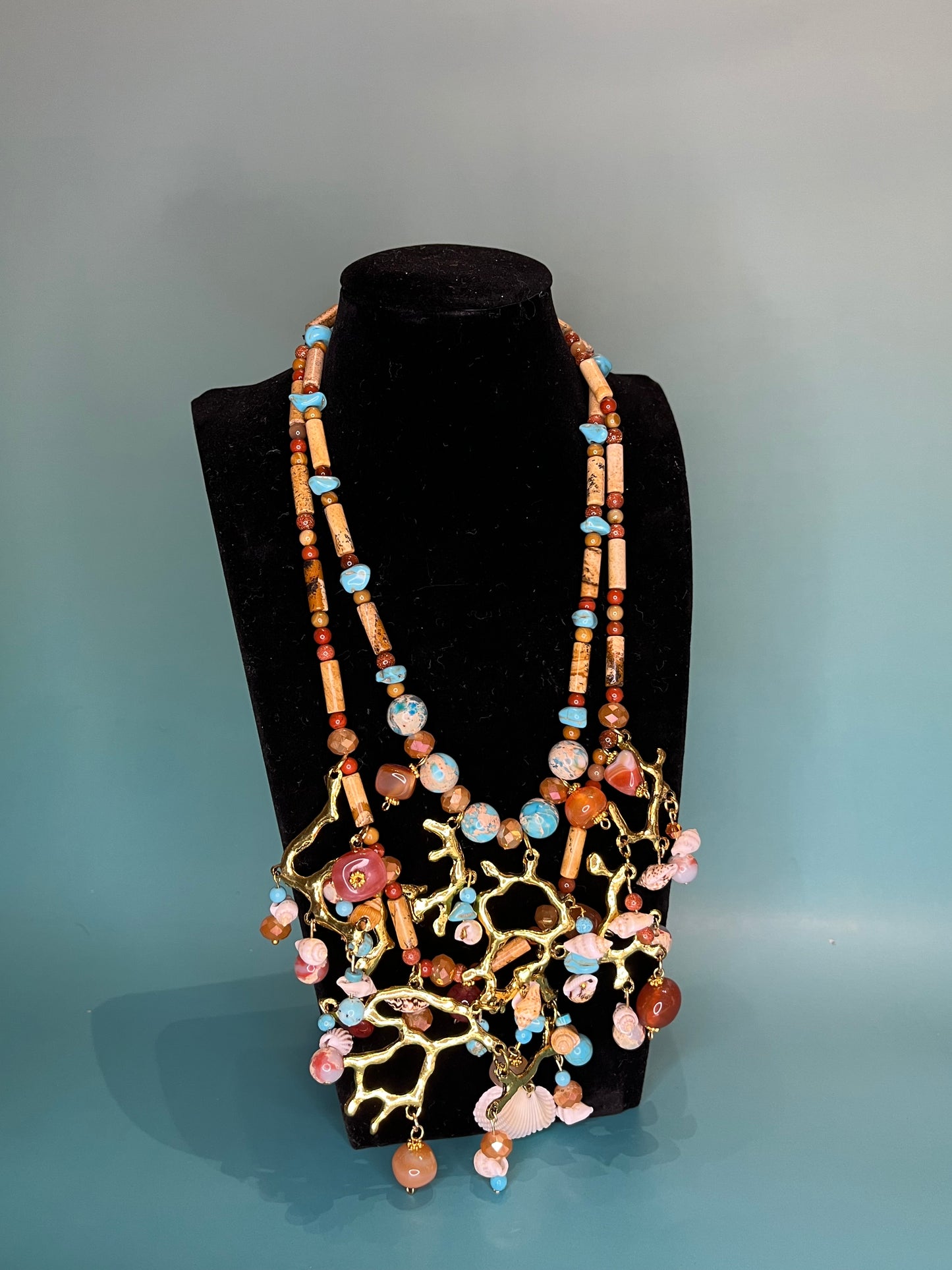 Coral Branches Necklace