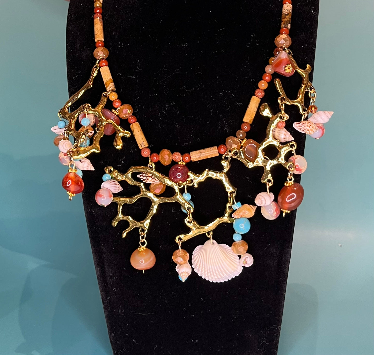 Coral Branches Necklace