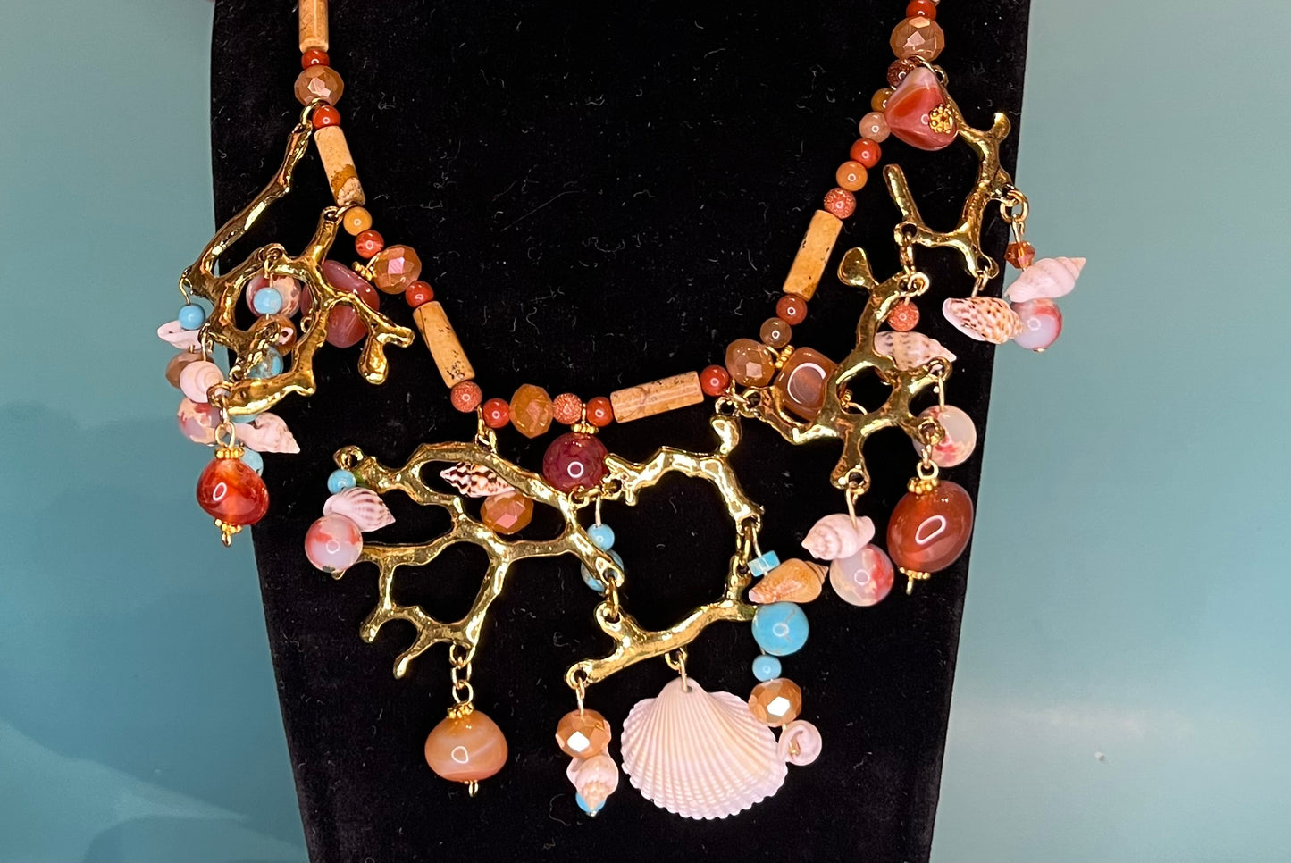 Coral Branches Necklace