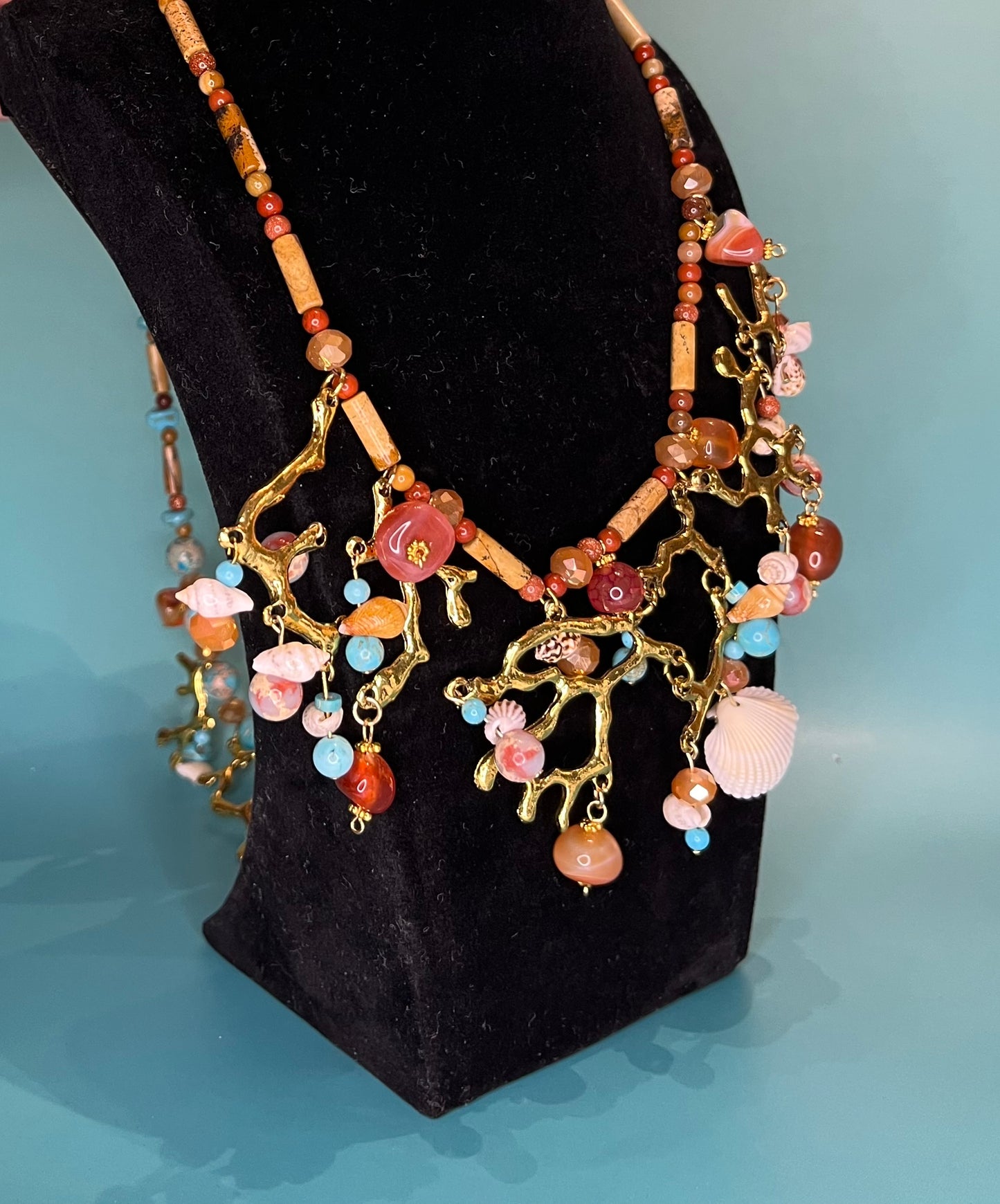 Coral Branches Necklace