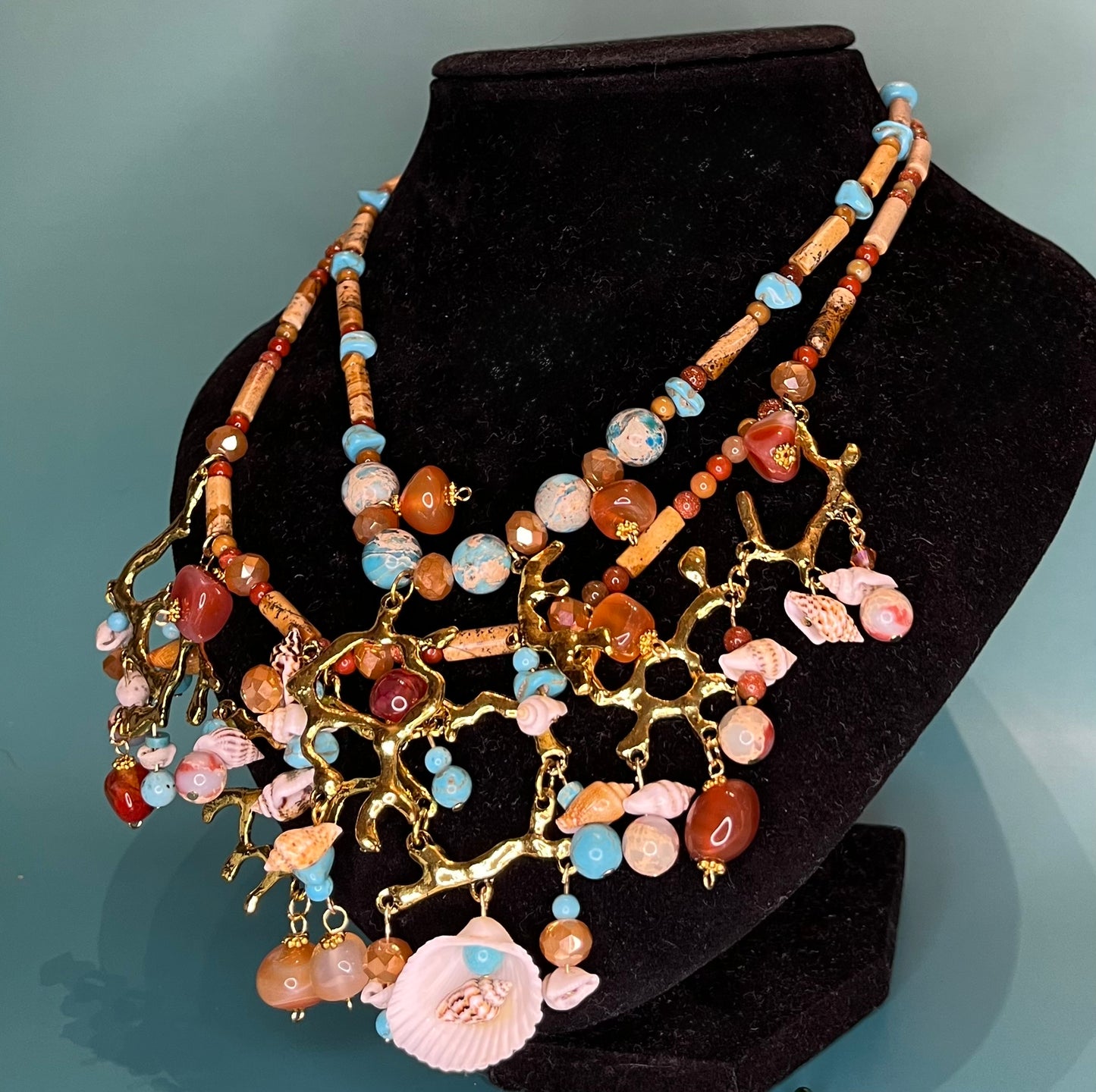Coral Branches Necklace