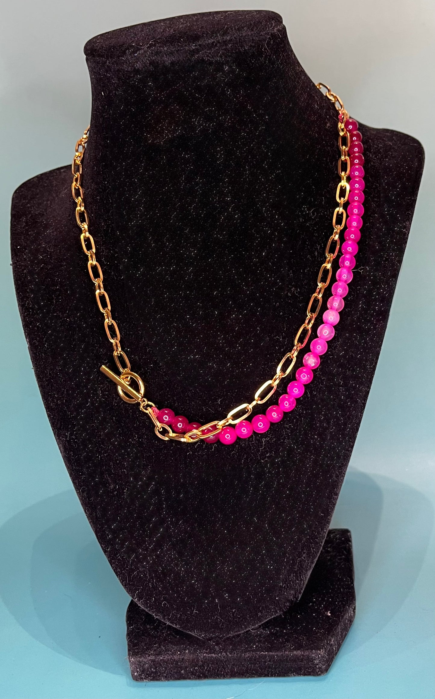 Pop of Pink Necklace