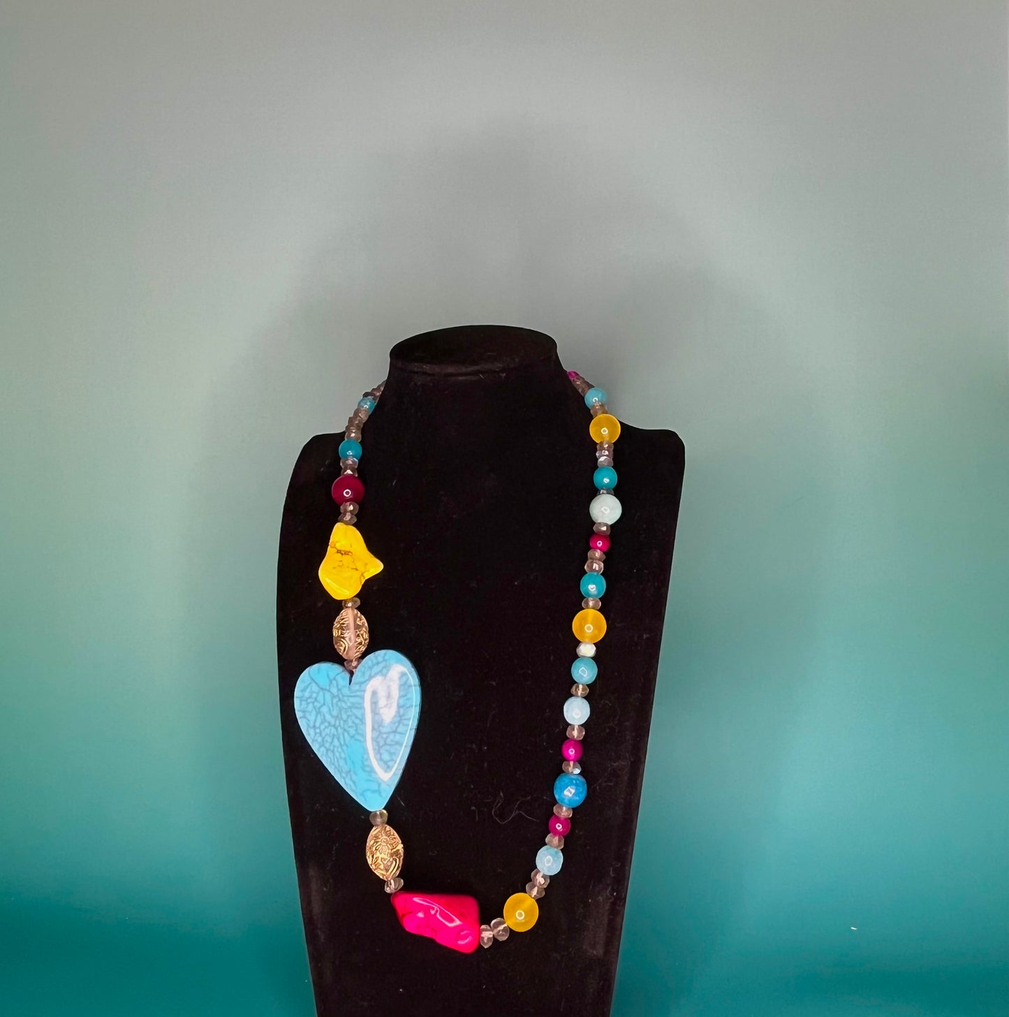 Playful Heart Necklace