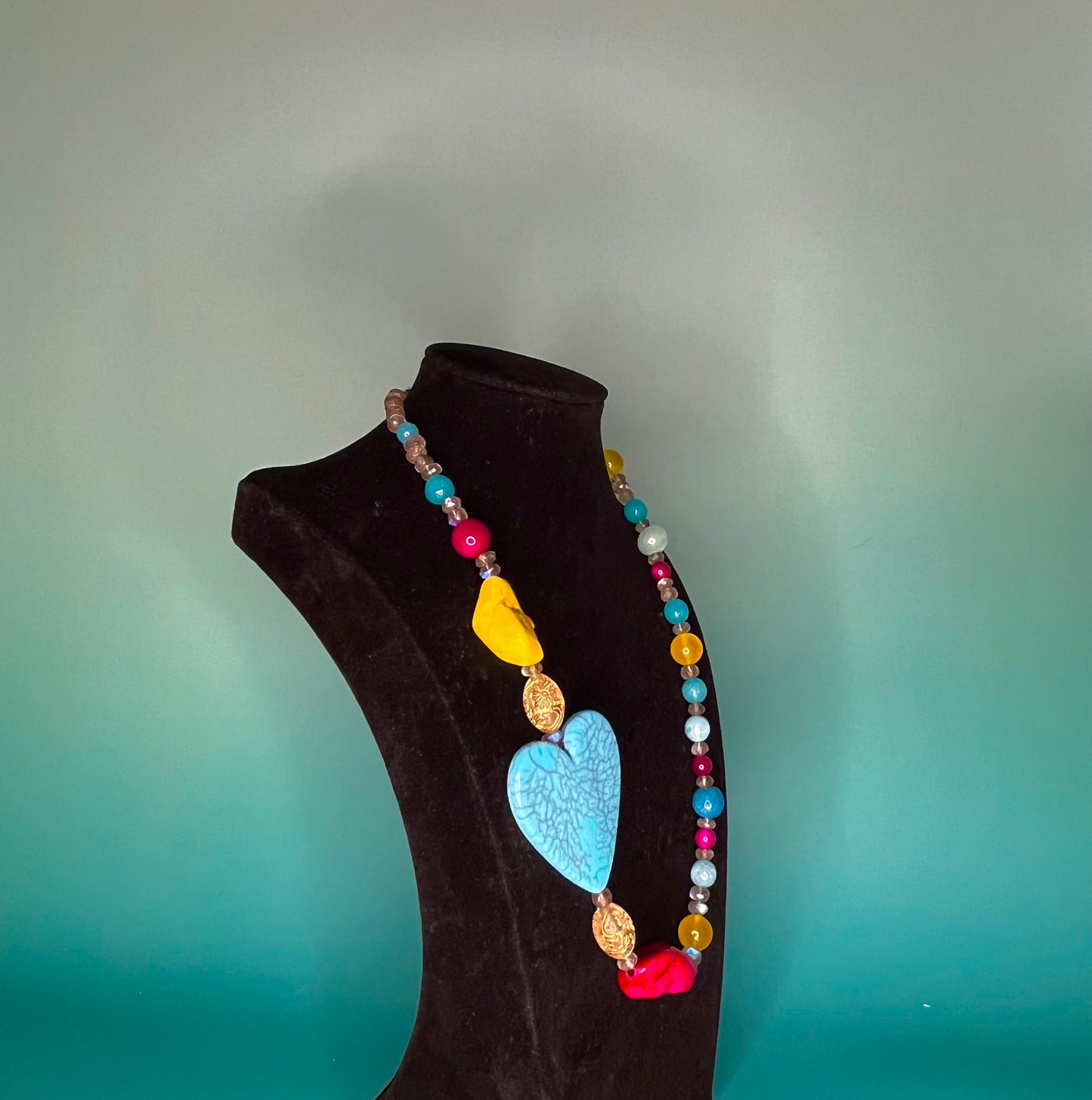 Playful Heart Necklace