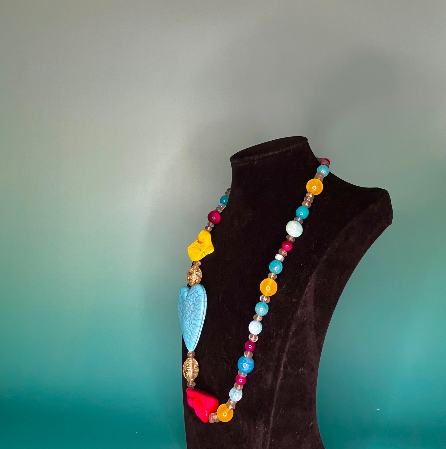 Playful Heart Necklace