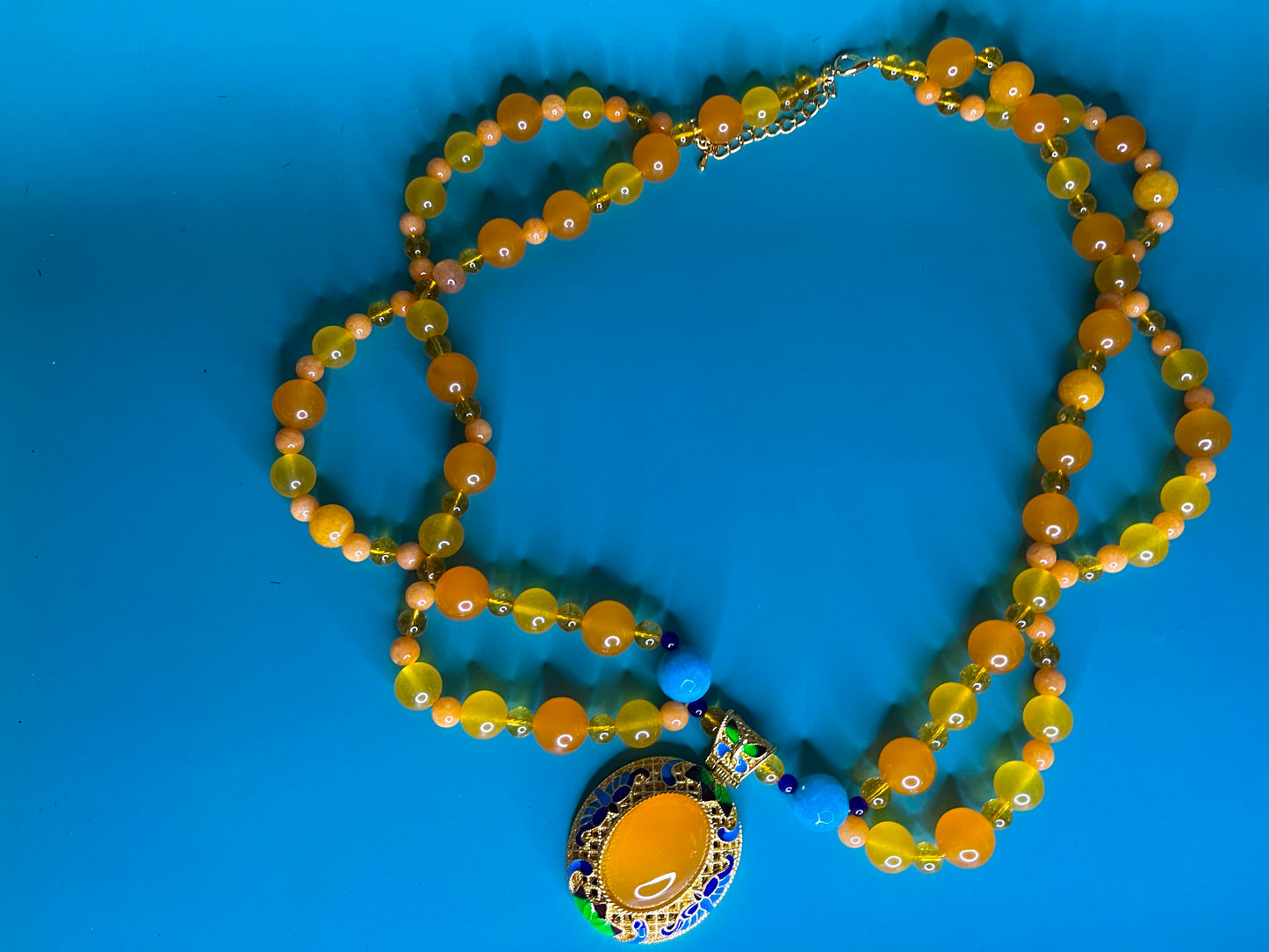 Yellow Imperial Necklace