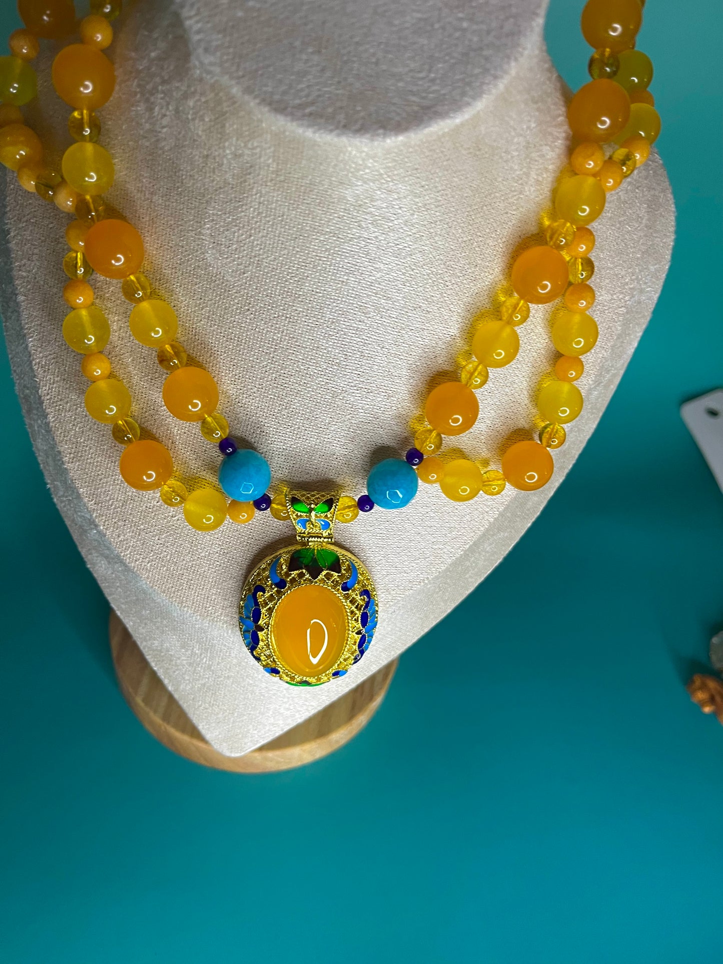 Yellow Imperial Necklace