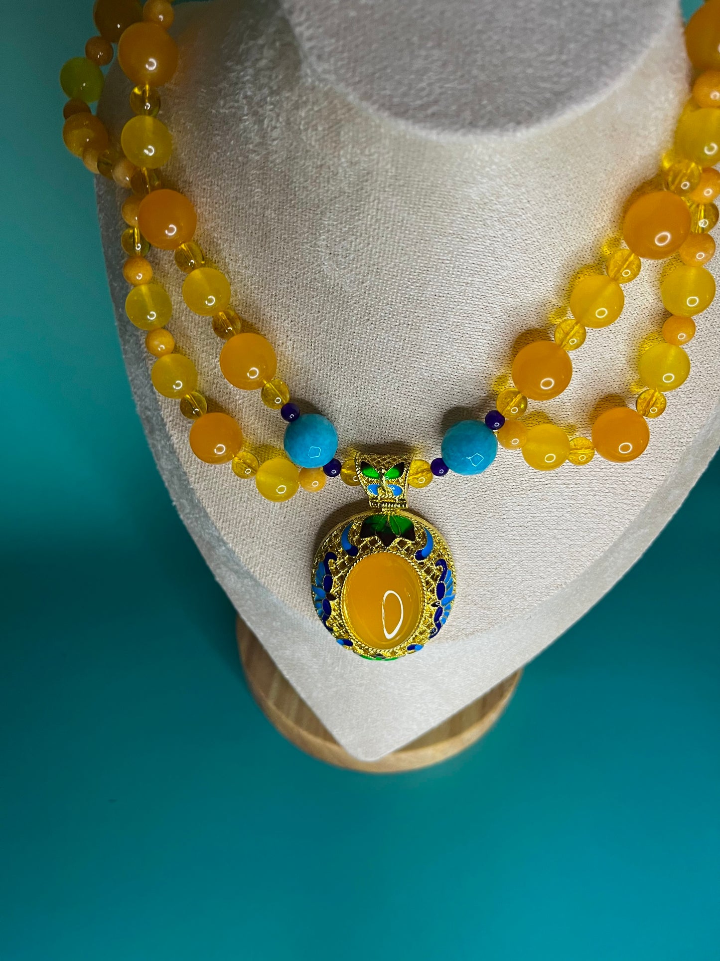 Yellow Imperial Necklace