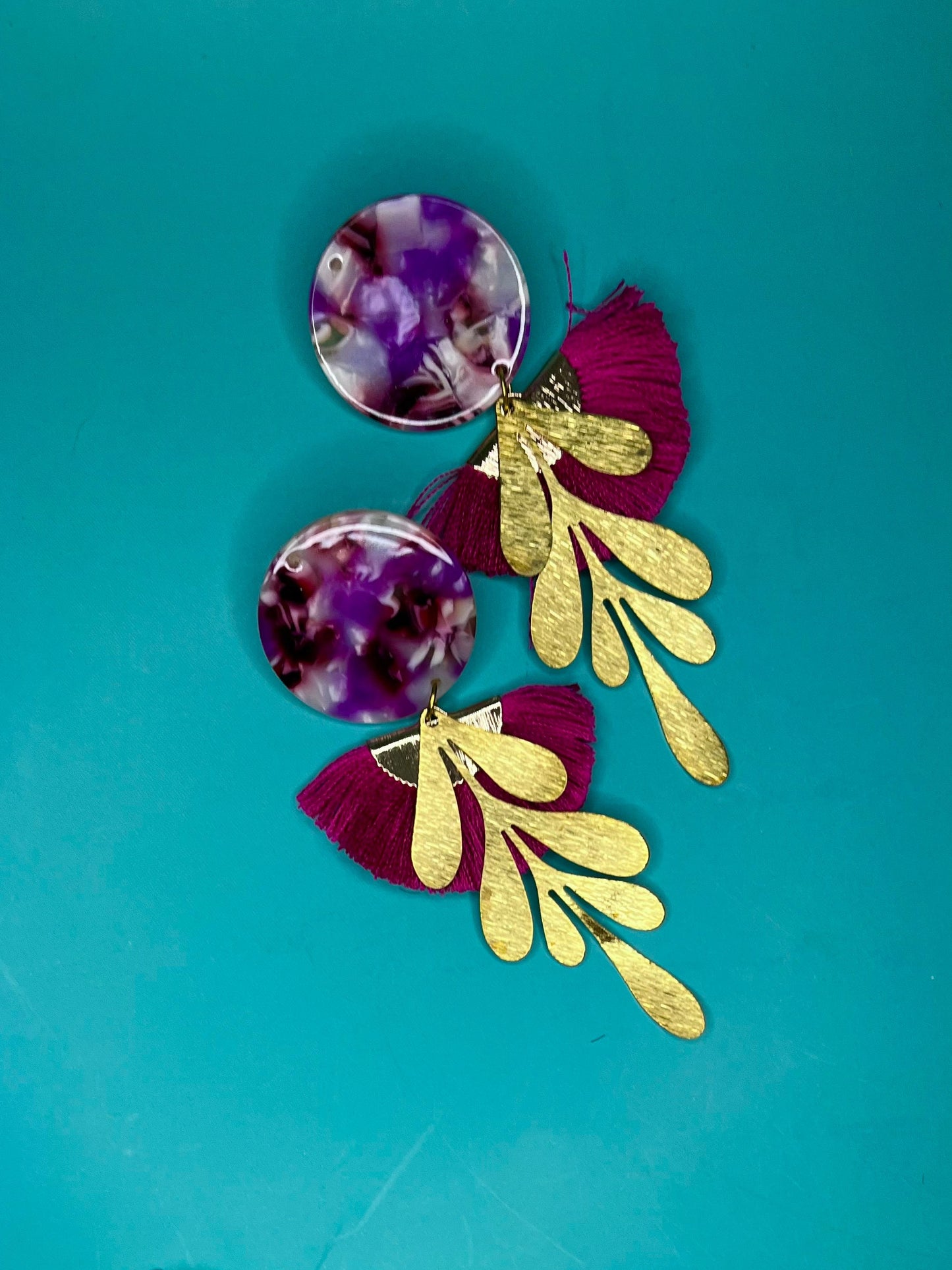 Pop of Pink Earrings