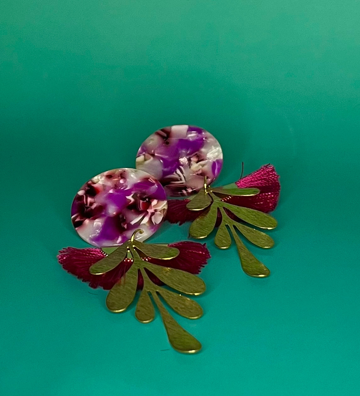 Pop of Pink Earrings